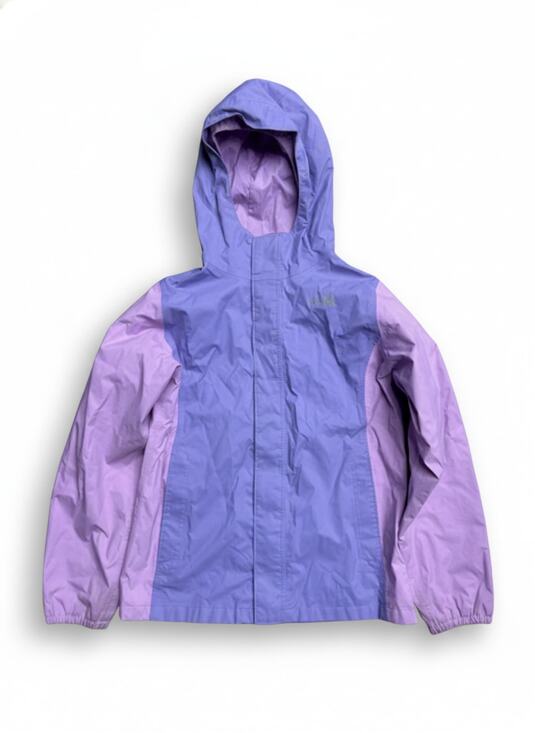 The North Face Other - The North Face Girls L (14/16) Purple Two-Tone Hooded Rain Jacket